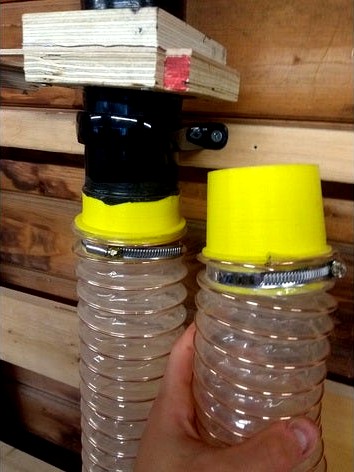 Universal Dust Extraction Connections ~68mm by JanionMakes