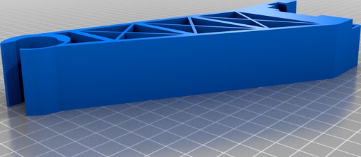 Filament holder for Flashforge Dreamer by builditfull