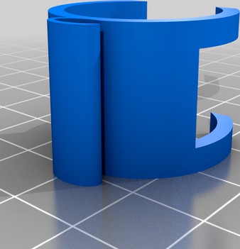 Cable clip for 67 designs carbon arm by needsmoresalt