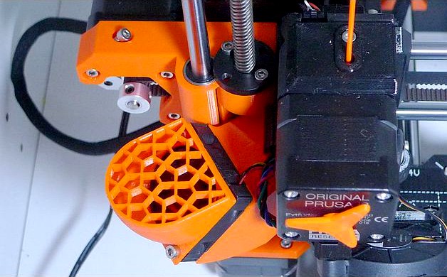 Anti-warping air deflector for PRUSA i3 MK3S by Hans_W