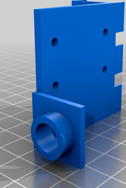 Creality CR-10 V2 filament sensor mount by v1p3rrrrr