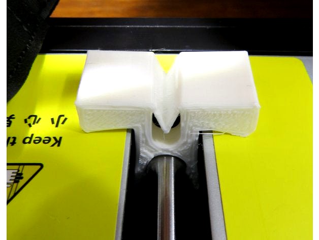 Flashforge Adventurer 3 Y Axis rod support by Texasbelle