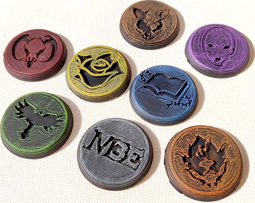 Malifaux Scheme Markers by idunn