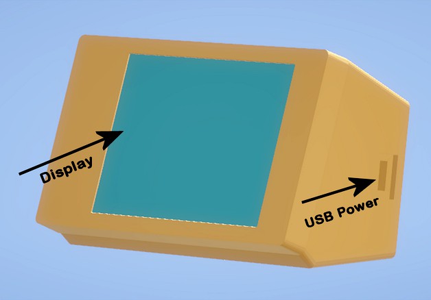 Bitcoin Monitor Case by BitcoinGadgets