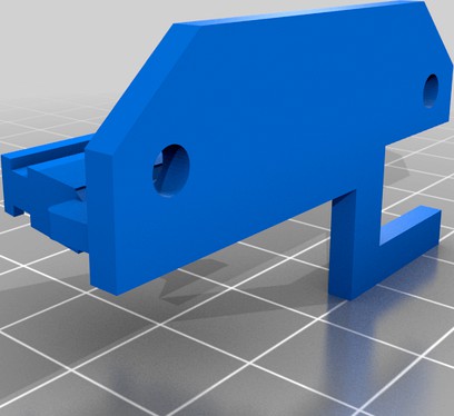 Soporte para Conector Hotend HELLBOT MAGNA V2 by nikairo