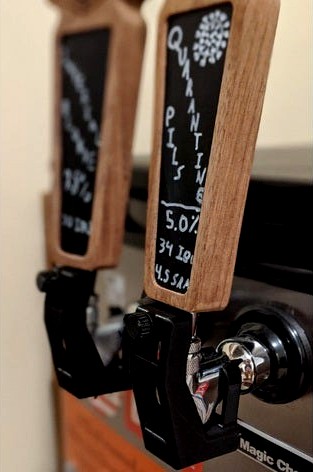 Keg Tap Handle Lock by 3Dprintingandbeer