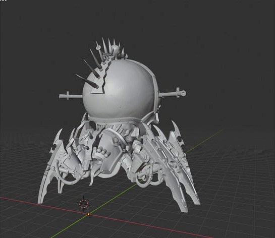 Evil Spider Robot by asmo69uk