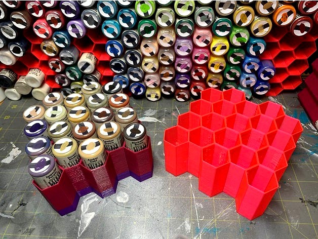 Paint rack organizer by jumcar