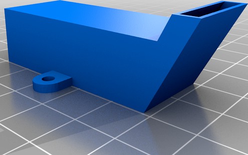 E3D V6 Mount for A10 and A10M with BLTouch by dus10lee