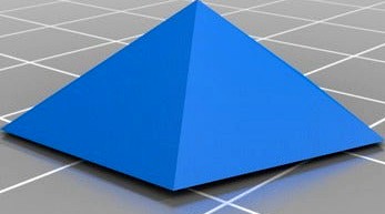 Pentagonal Pyramid Badge with Loop Hole by syarrizvi