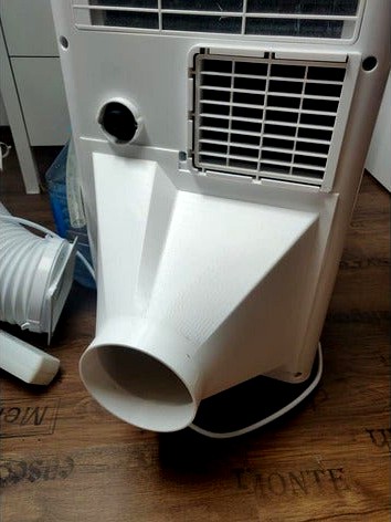 Trotec pac 2300 Intake-port (Upgrade to 2-Tube system) by azoroes