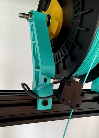Artillery X1 Filament Holder Adapter by Dragonslayer_D