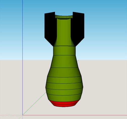 Warhead Paint Handle by lawnmowerlatte