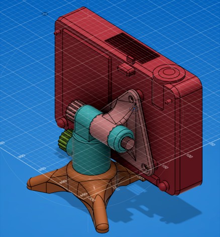 Projector-Stand on Kolink Rocket for Ceiling Projection  by PawelForys