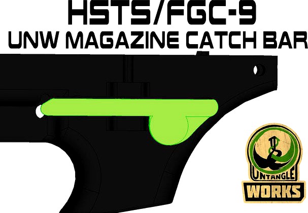 HSTS / FGC-9 UNW UNW Magazine Catch Bar by Untangle