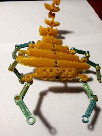 SCORPION - INSECTOID Lego Technic Kit by jlsilicon