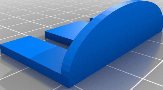 Ender 3 Filament Holder Spacer by AdamNCNN