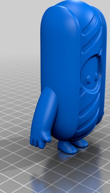 Fall Guys Hotdog by TroySlatton3D