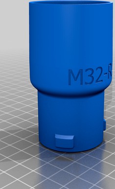 osVAC Adapter M32-R40 by Hobbyhimmel