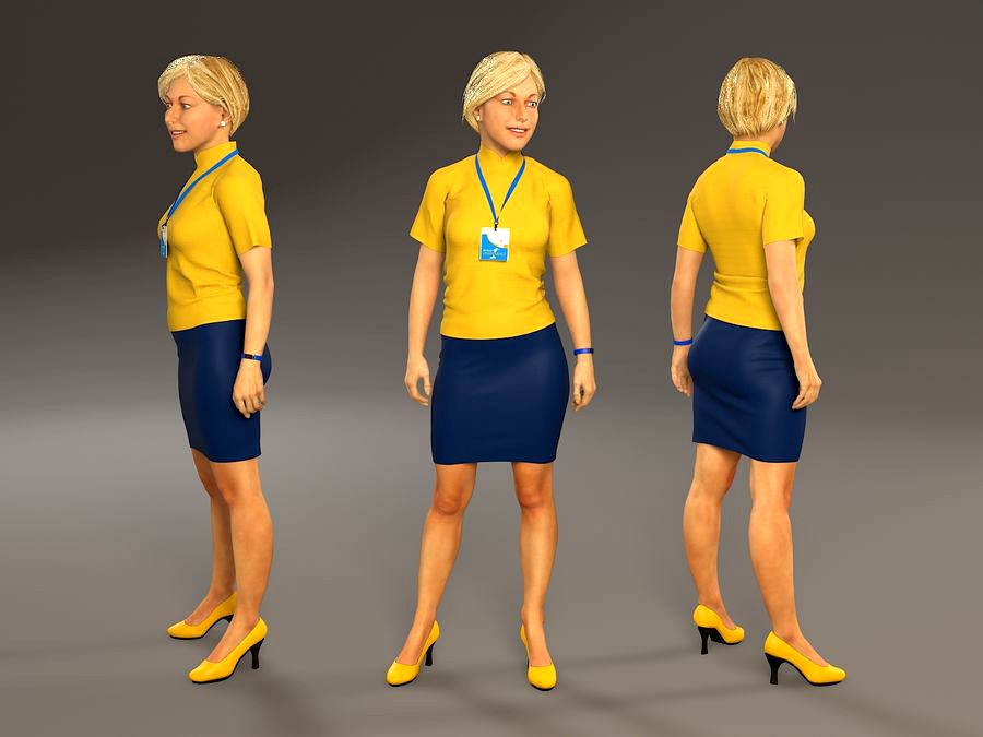 Hostess Female ECC2130 0002