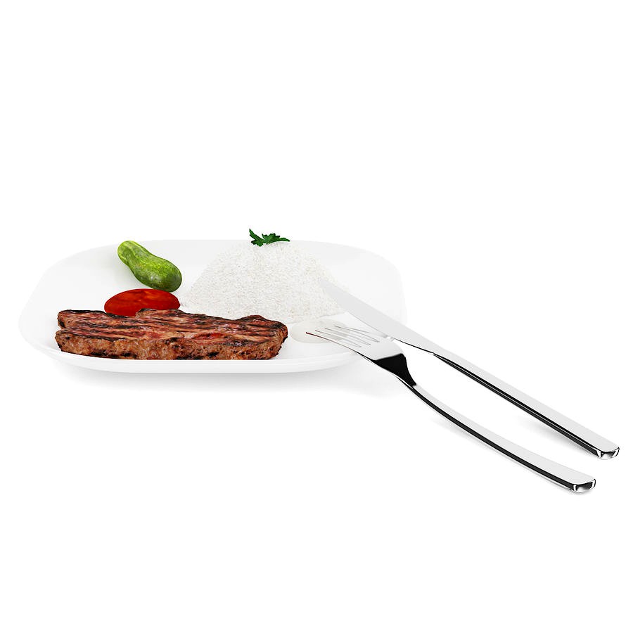 Steak with Rice