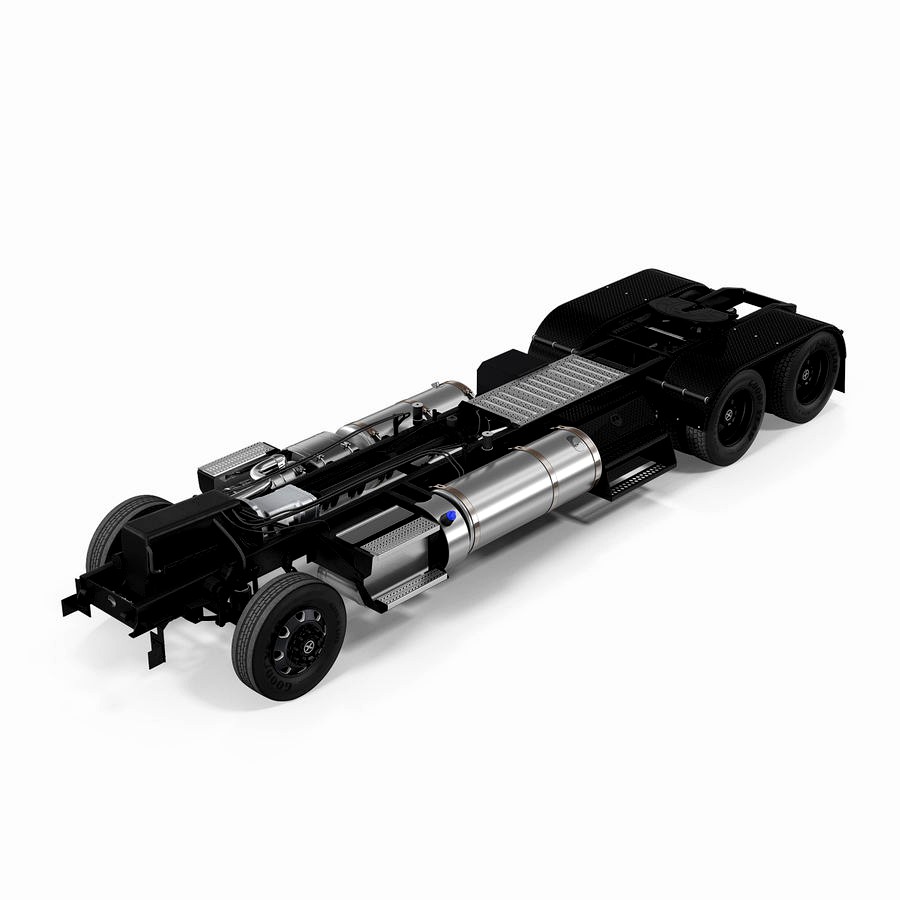 Truck Chassis 3D Model