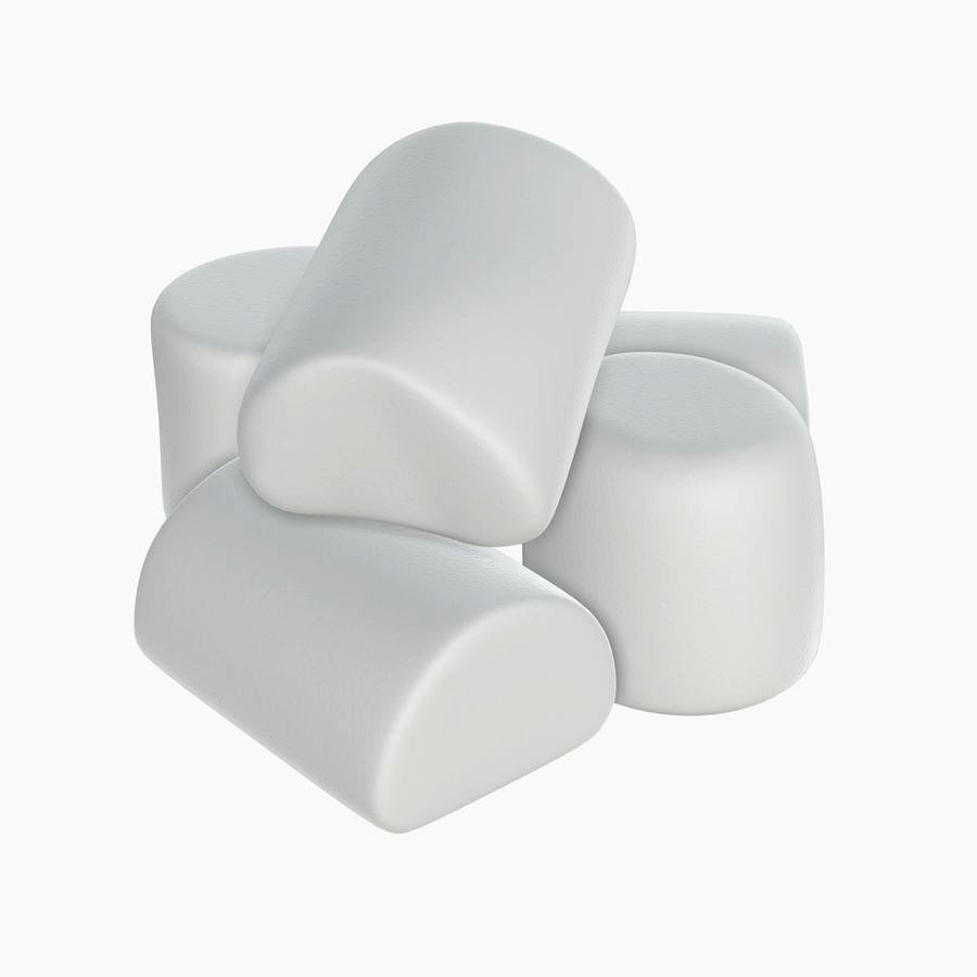Marshmallows white