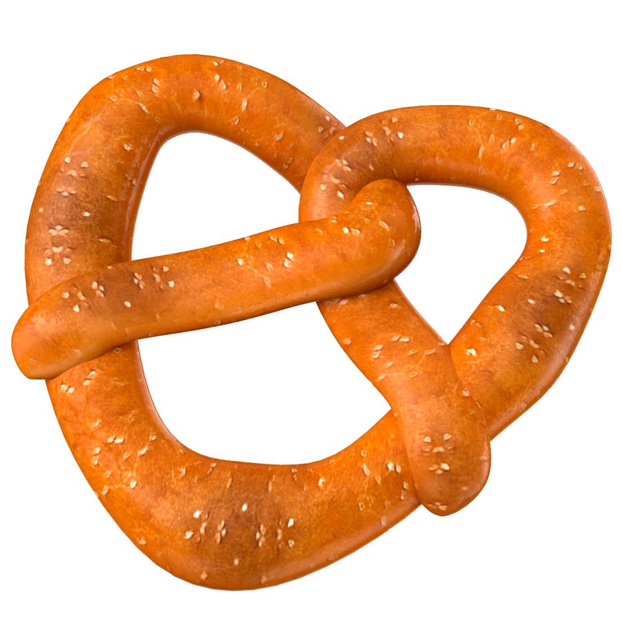 Pretzel 3D Model