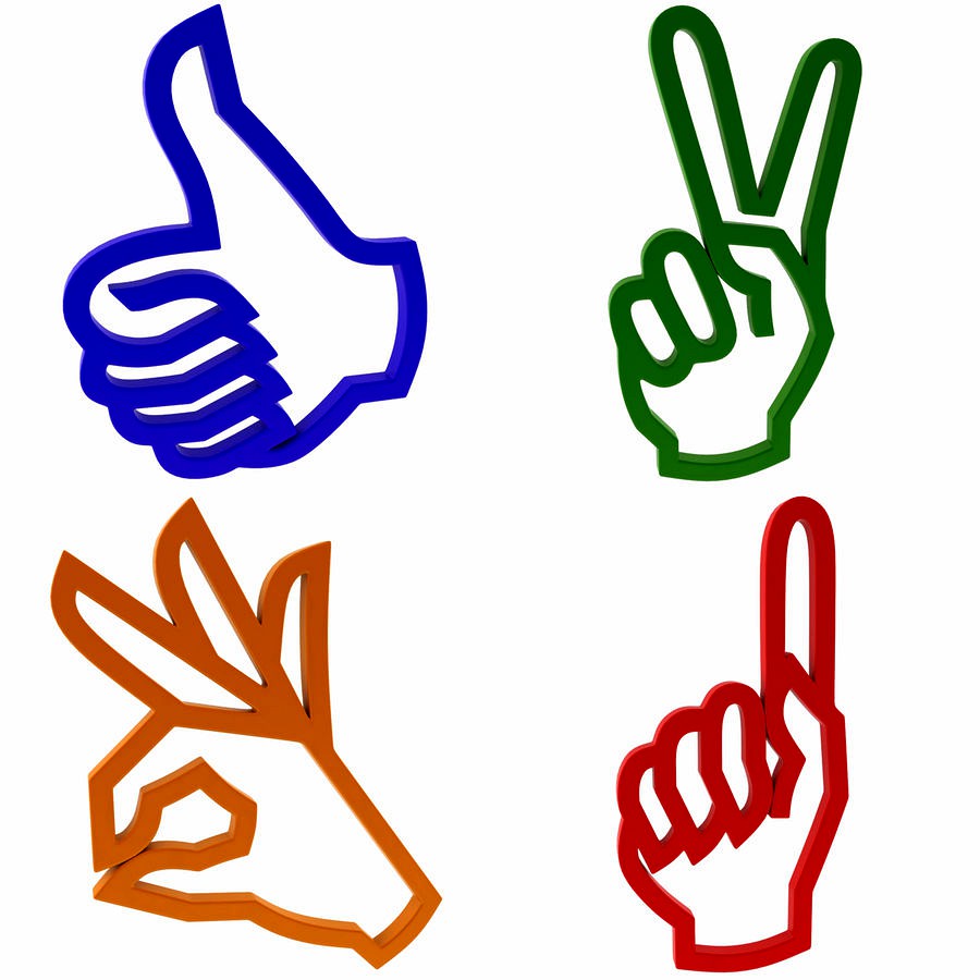 Icon Hand Gesture Collection