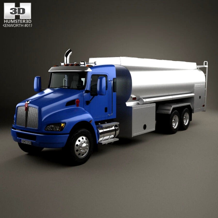 Kenworth T370 Tanker Truck 3-axle 2009