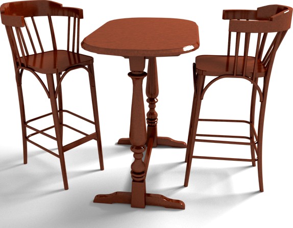 Furniture - Bar Table Set