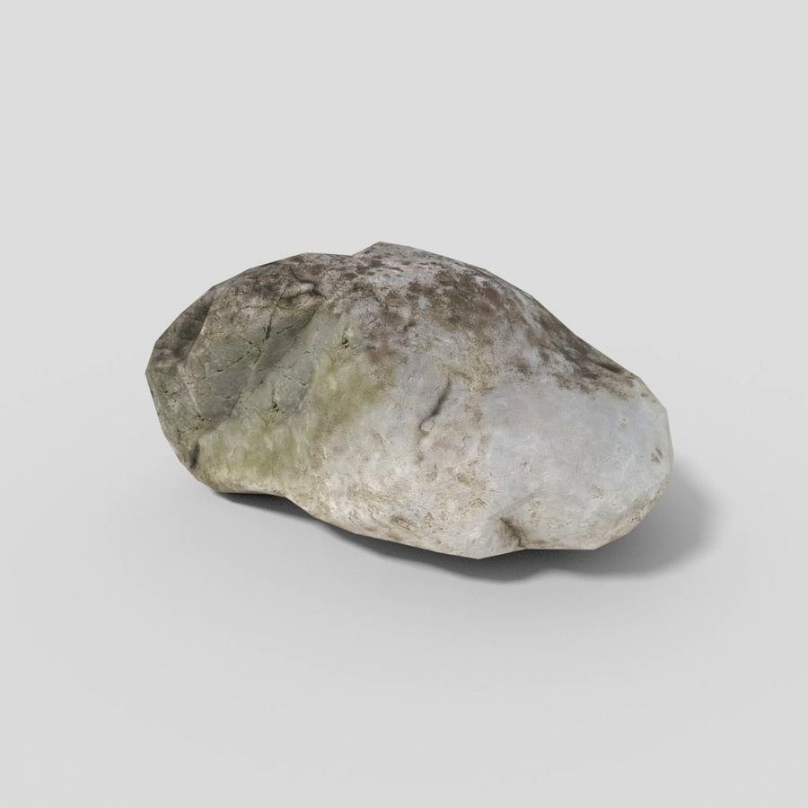 Stone 02 Lowpoly
