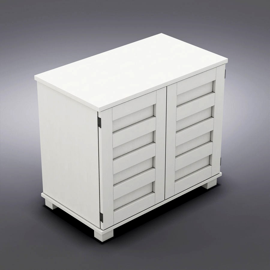 Crate&Barrel - Incognito White Compact Office
