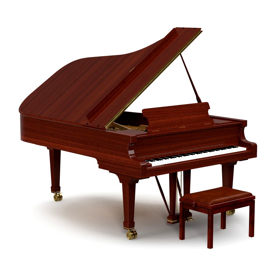 Grand Piano with Bench