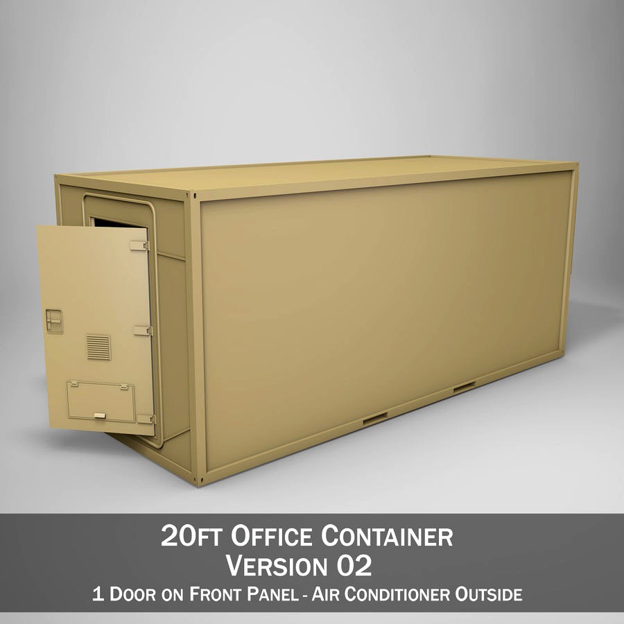 20ft Office Container Version 2