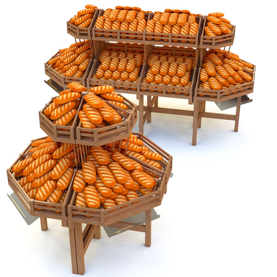 Rack with Bread