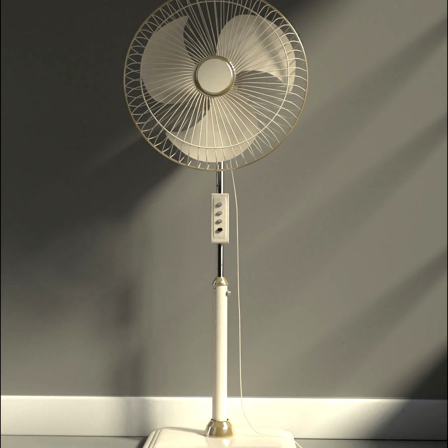 Photorealistic Stand Fan