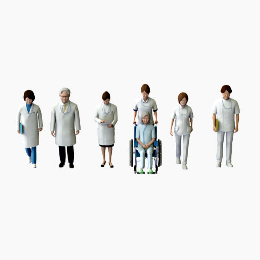 Medical People 01(Nurse,Doctor)