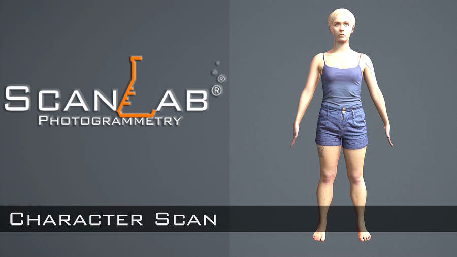 Realistic Woman Clothes - No Rig - LOD8192 - 195FBody