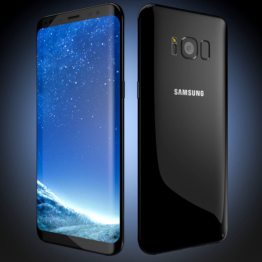 Samsung Galaxy S8 Black 2017 Flagship