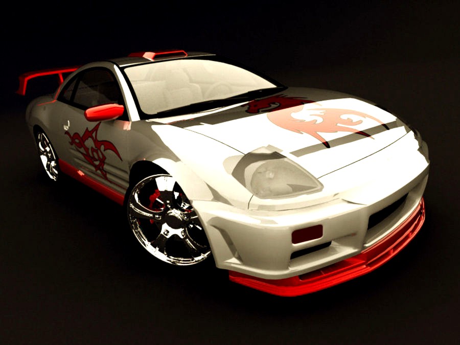 Tuned mitsubishi Eclipse