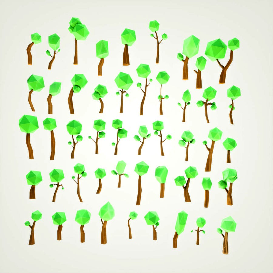 Cartoon Tree Forest Pack