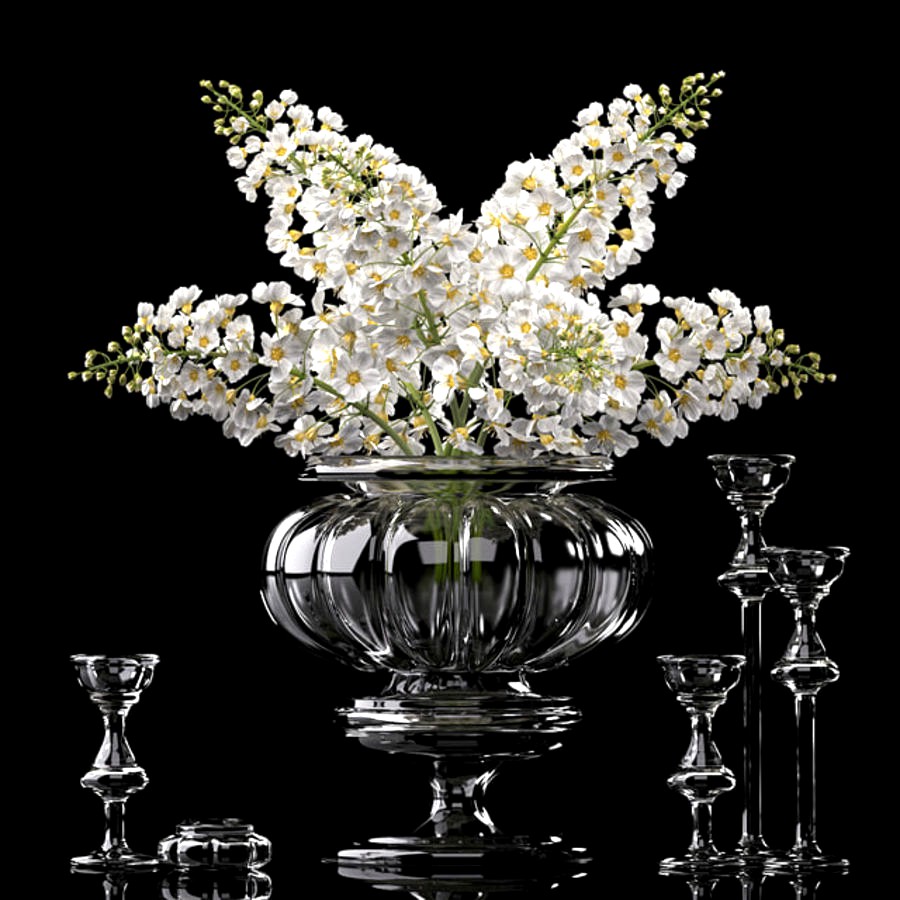 Flower vase set 6