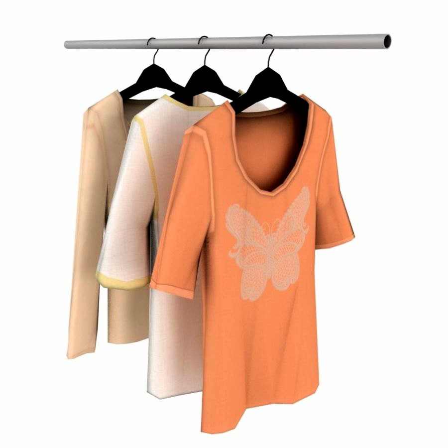 Woman Blouses Low Poly