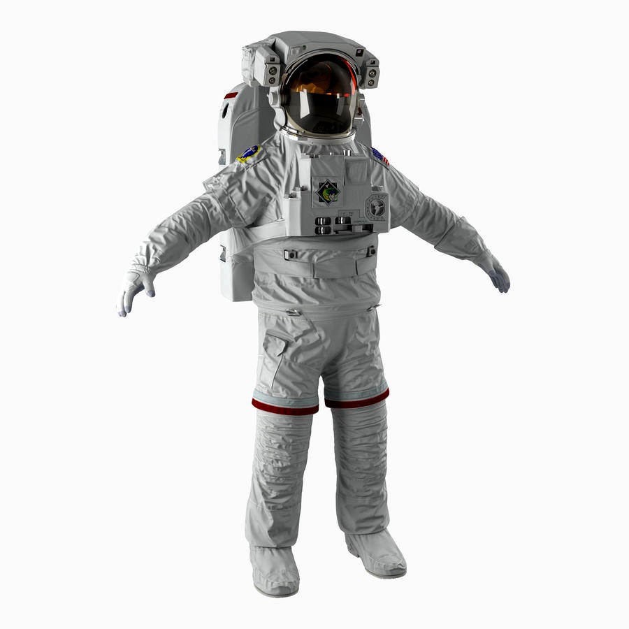 NASA Space Suit Extravehicular Mobility Unit