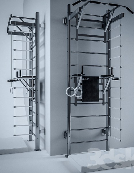 Horizontal bar for home installation