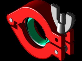 KF-25 Clamp and Centering Ring