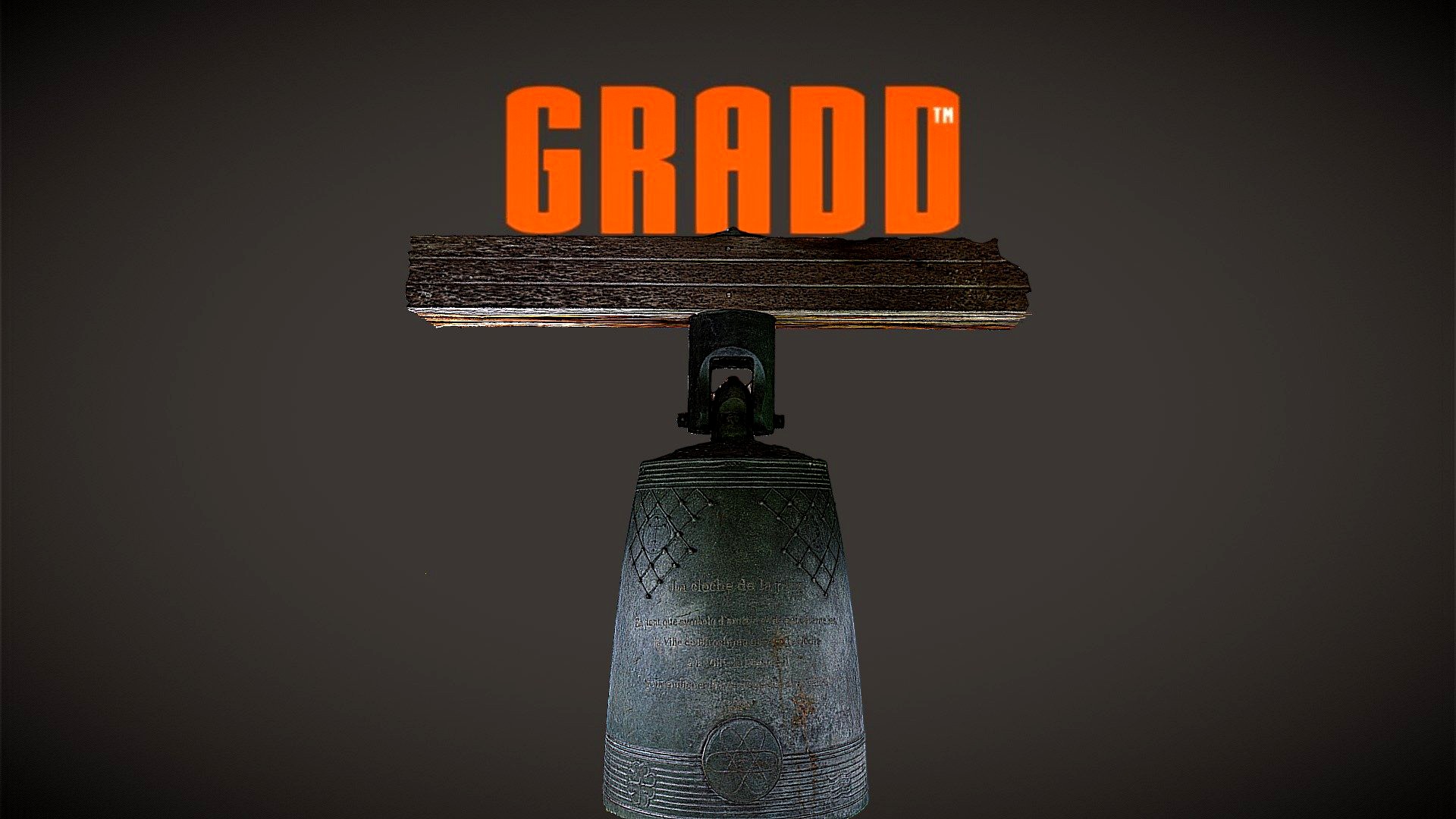 GRADD 3D Model of Peace Bell - Japanese Garden