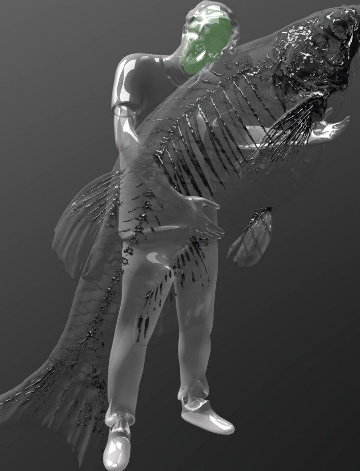 Sample and Hold: self portrait w/ model organism