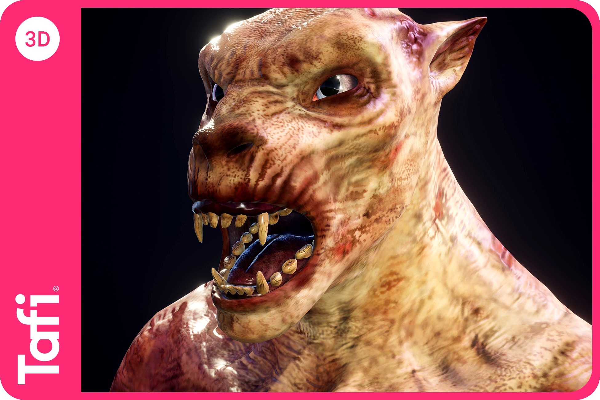 Plague Wolf Male from Tafi